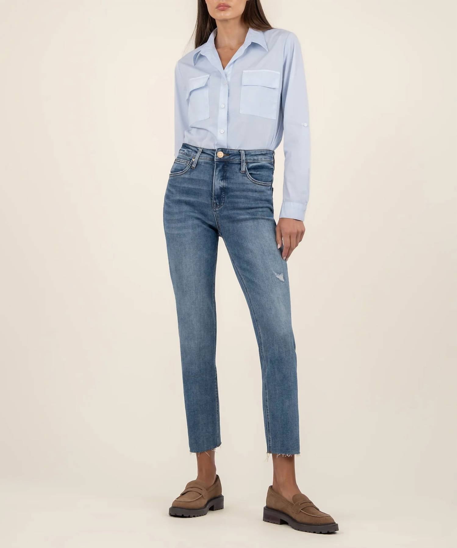 Kut From The Kloth - Rachel High Rise Mom Jeans