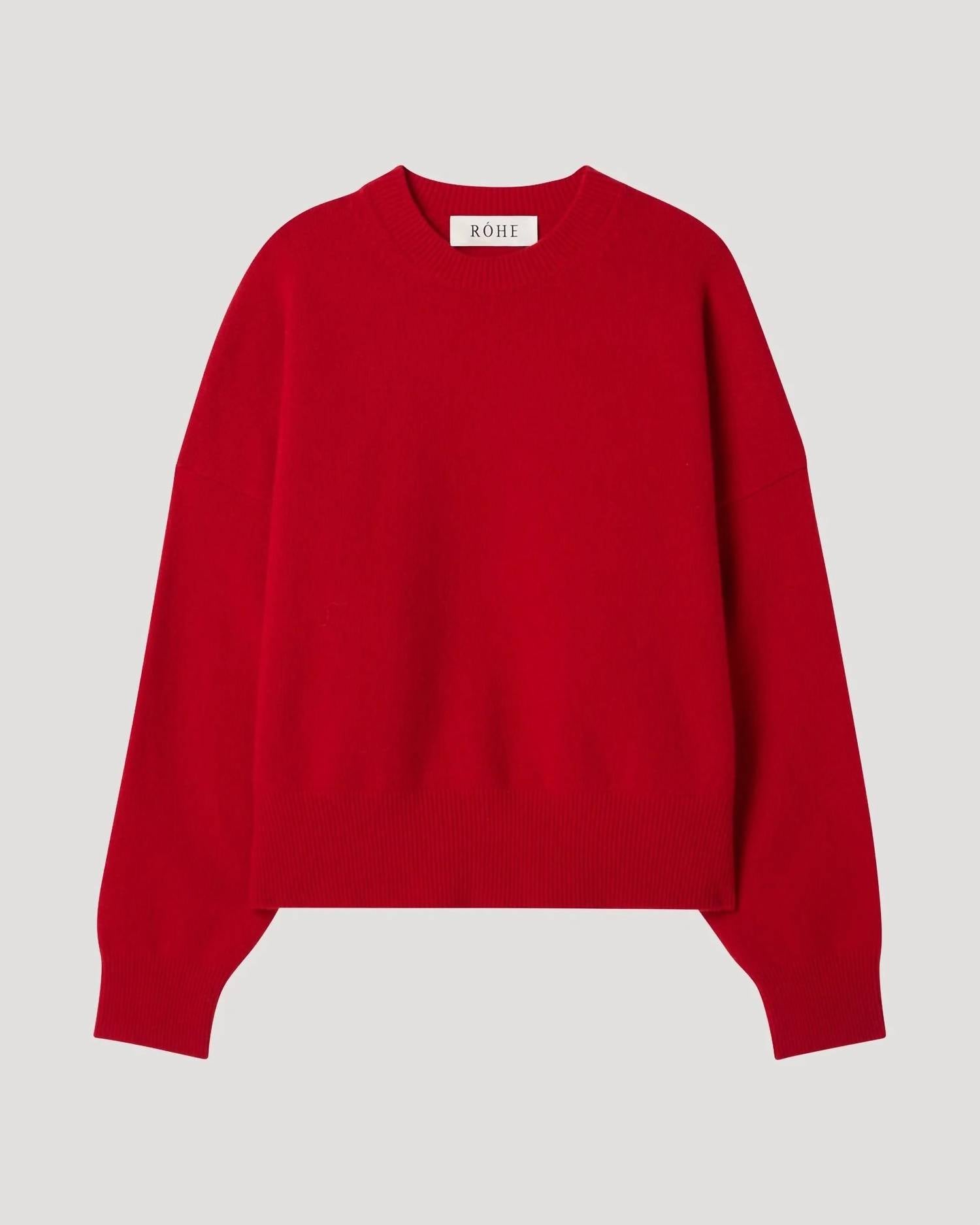 Rohe - Boiled Wool Crewneck Jumper