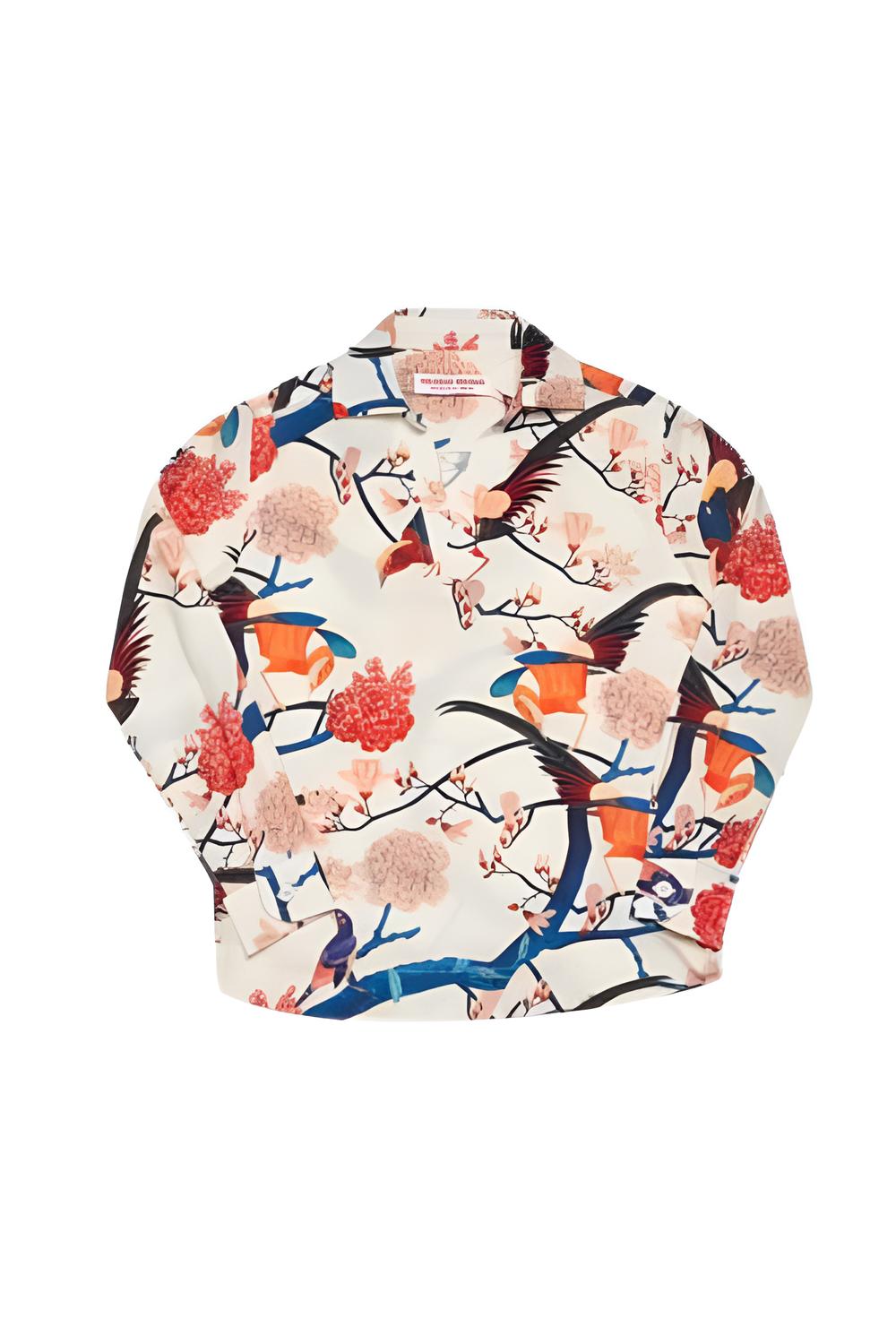 Orlebar Brown - Boy's Rhys Flight Of Fantasy Top