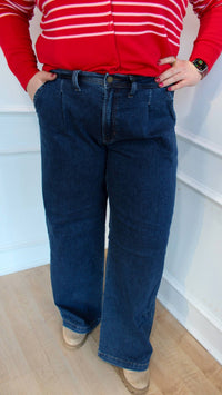 JUST BLACK DENIM Colbie Jeans in dark denim - women's jeans