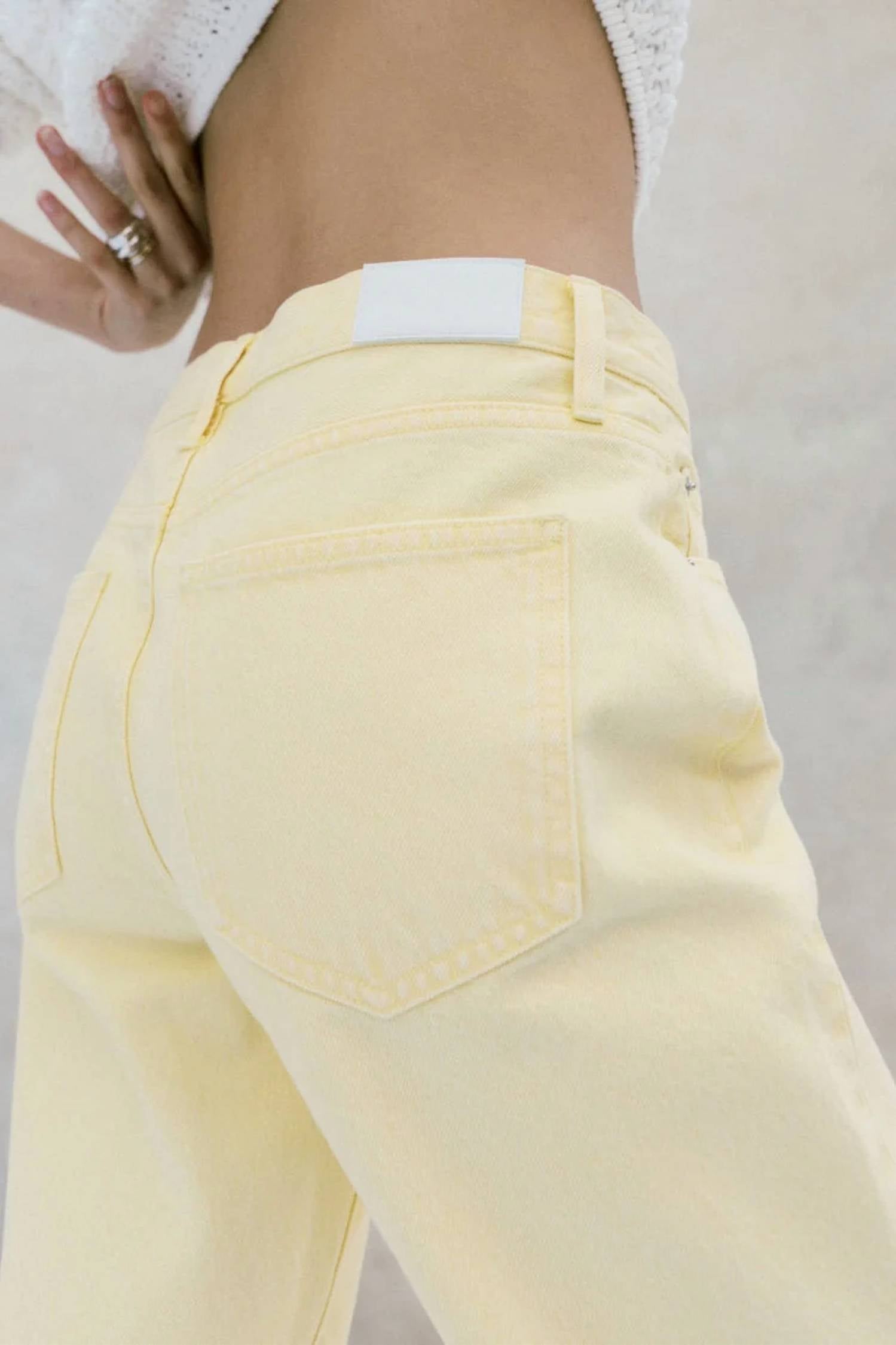 Pistola - Lexi Bowed Straight Jean