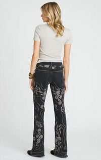 DRIFTWOOD Eva Boot Cut Jeans in phantom hallucination - women's jeans - alternate view