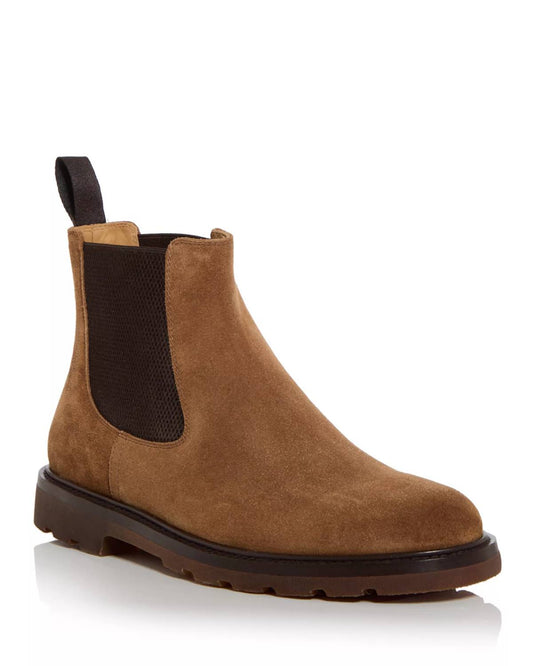 Henderson - Men's Suede Chelsea Lug Boots