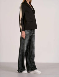 Elan - Track Stripe Blazer