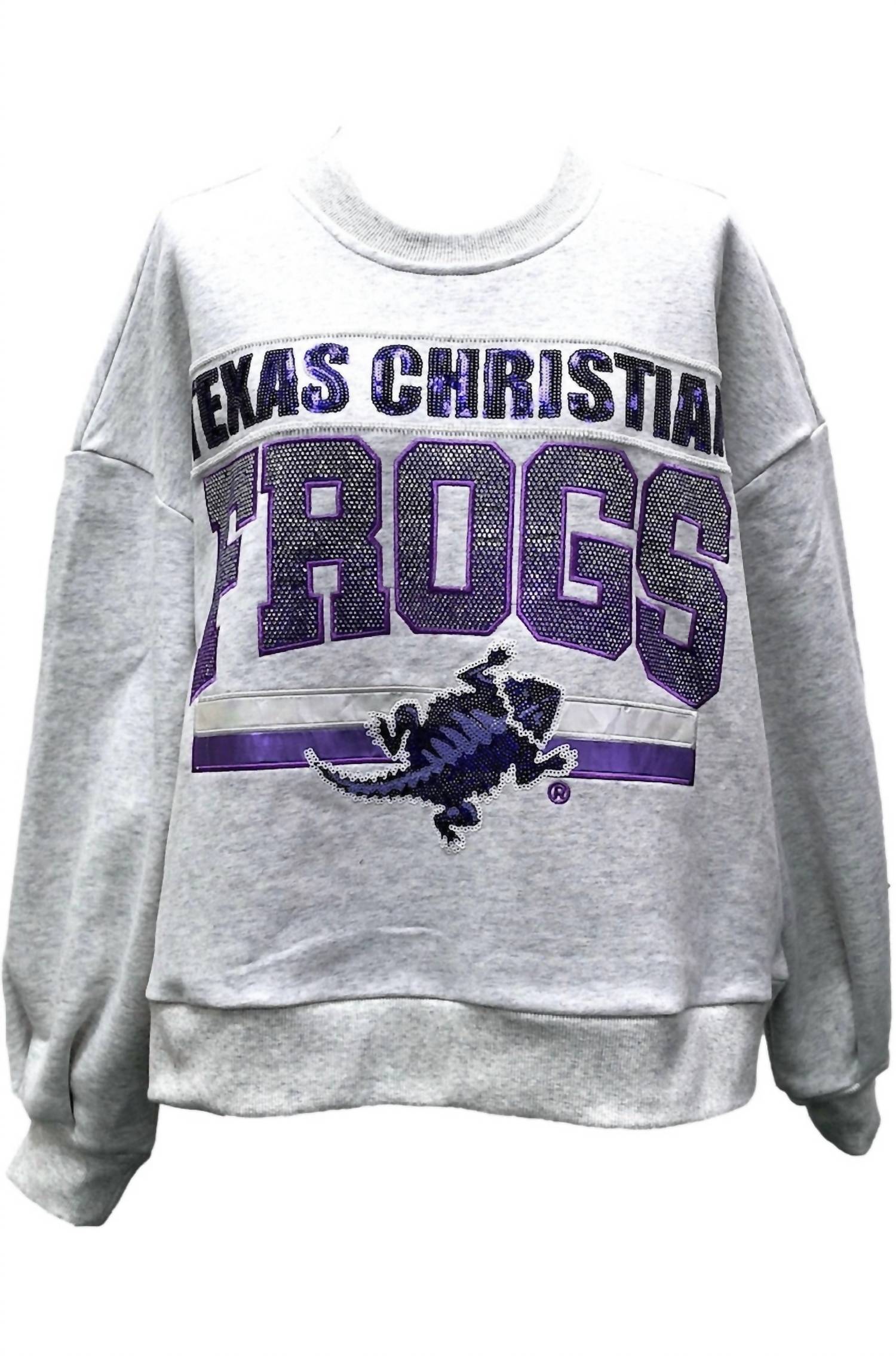 Queen Of Sparkles - Texas Christian Frogs Vintage Sweatshirt