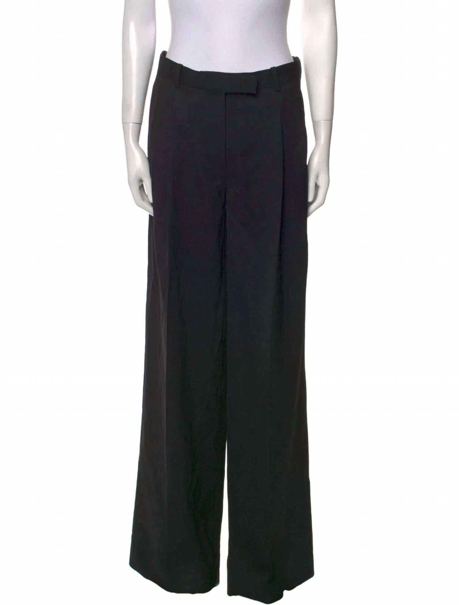 Versace - Virgin Wool High-waist Wide Leg Pants