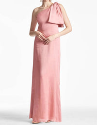 Sachin & Babi - Chelsea One Shoulder Bow Gown