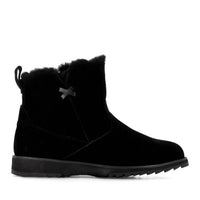 EMU Australia Women's Beach Mini Boots in black noir - women's shoe - alternate view