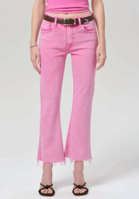 Citizens Of Humanity - Goldie Kick Flare Ankle Raw Hem Jean