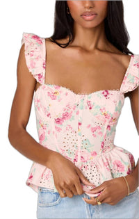 Astr - Baylin Peplum Top
