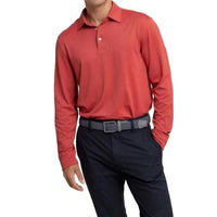 SOUTHERN TIDE Belfair Performance Polo in mineral red - men's shirt