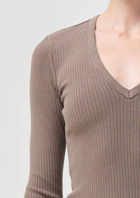 Agolde - Tavi Deep V Thong Bodysuit