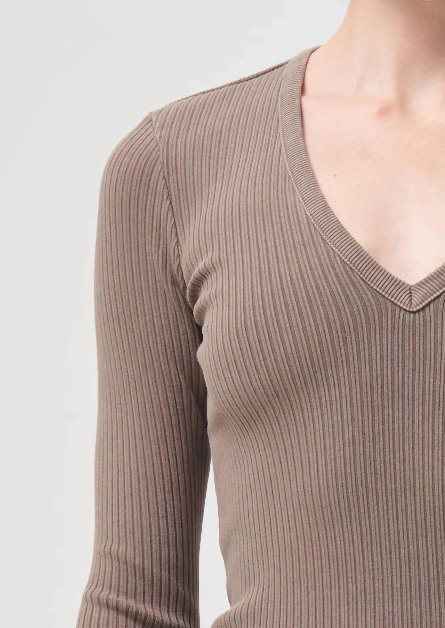Agolde - Tavi Deep V Thong Bodysuit