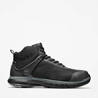 Timberland Men's Drivetrain Mid Composite Safety Toe Work Shoes in black - men's shoe