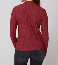 Renuar - Textured High Neck Sweater