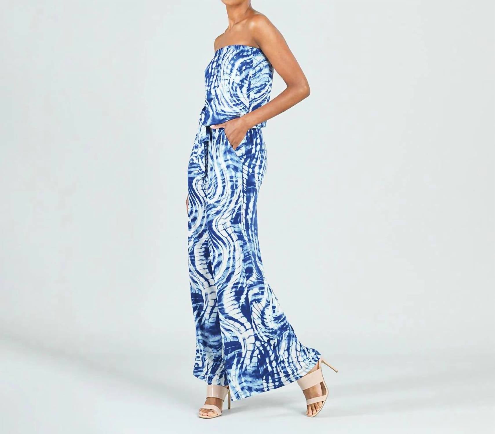 Clara Sun Woo - Tube Top Pocket Jumpsuit
