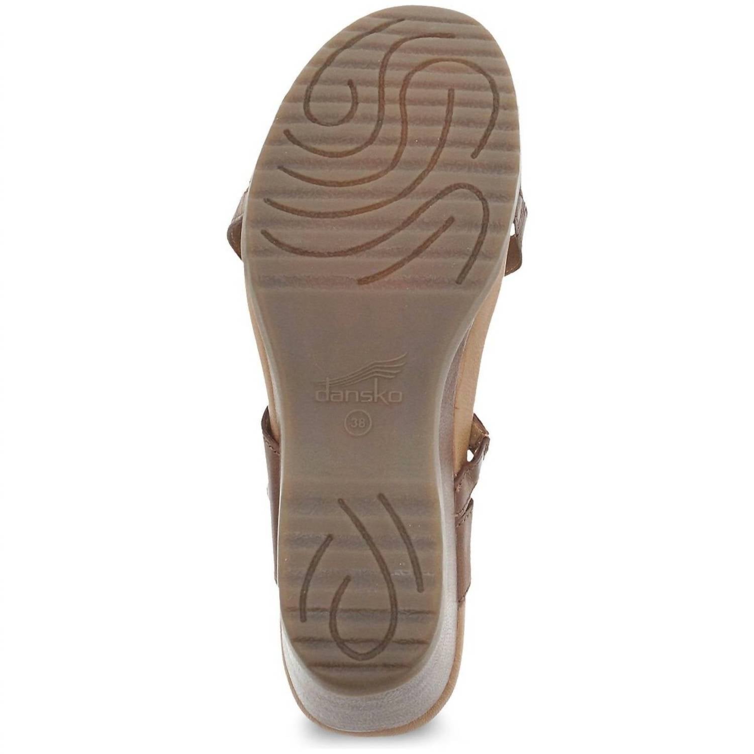 Dansko - Women's Ana Glazed Kid Leather Wedge Sandal
