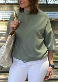 Ariella - Drawstring Short Sleeve Top