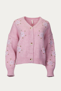 SURAT FLORAL CARDIGAN