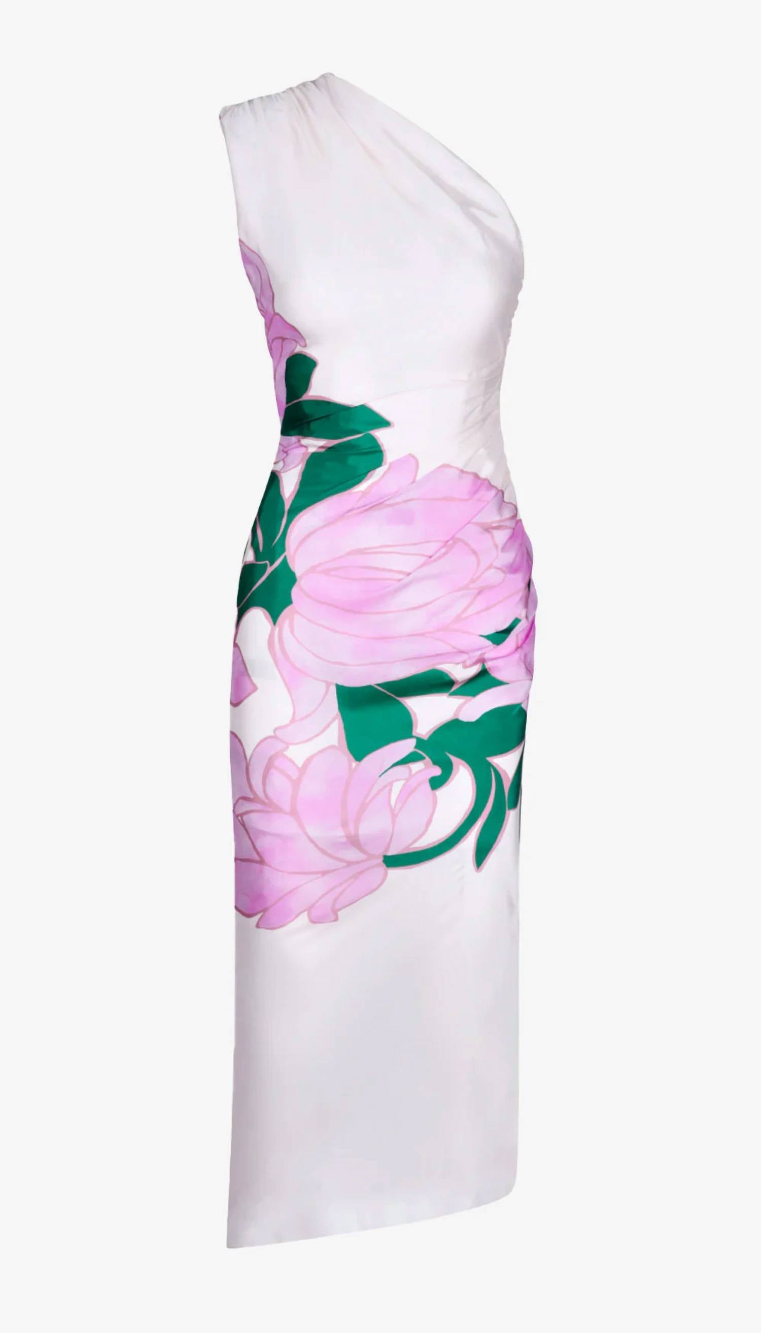 Smythe - Single Shoulder Dress