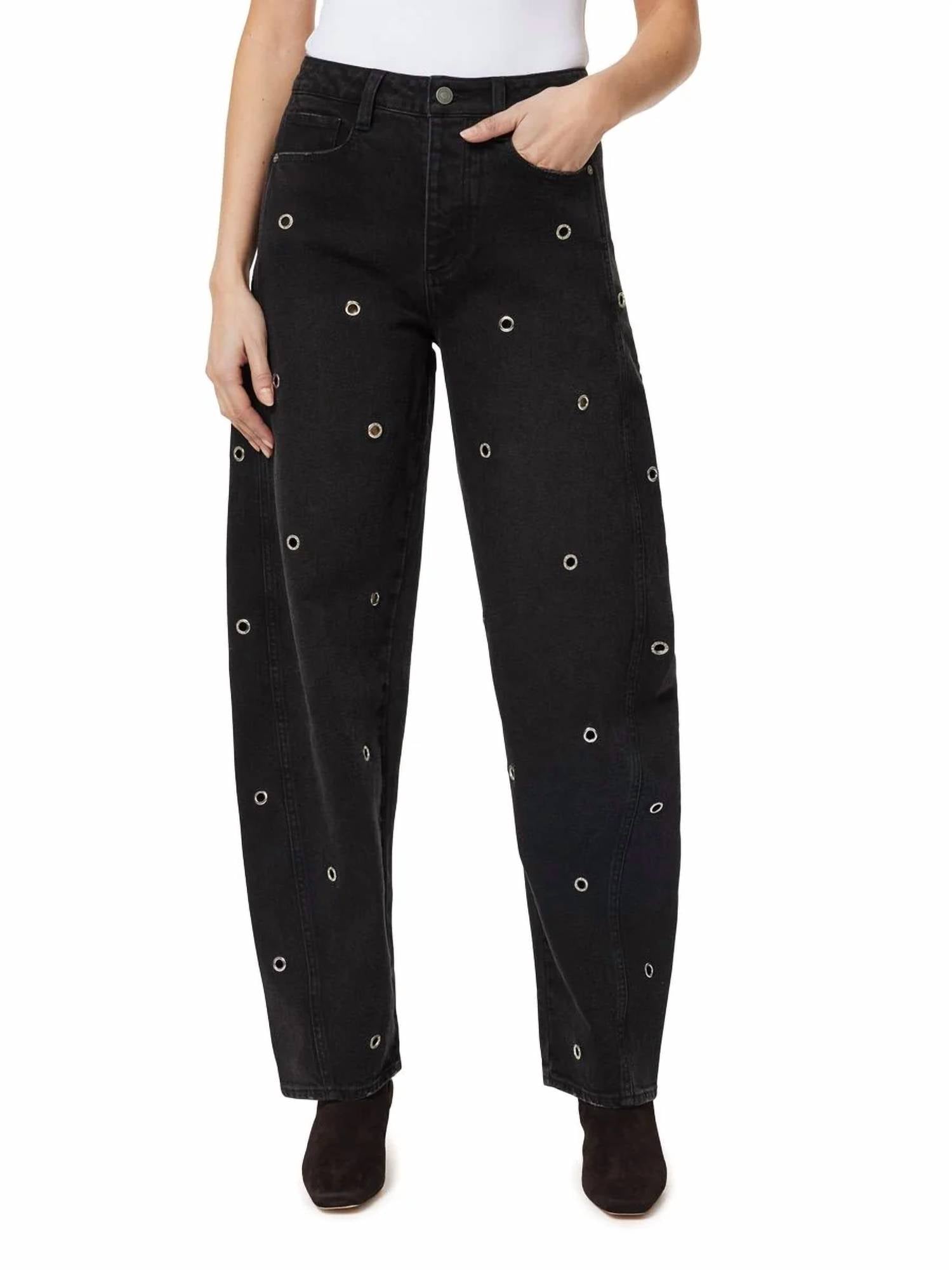 Habitual - Embellished Barrel Jeans