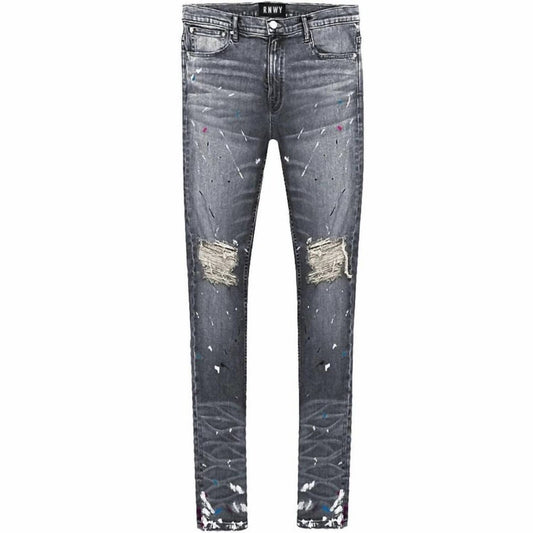 Rnwy - MEN'S VAN GOGH PAINT SPLATTER DENIM JEAN