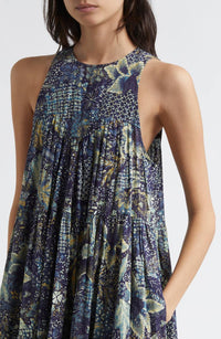 Ulla Johnson Mari Mini Dress in portofino - women's dress - detail view