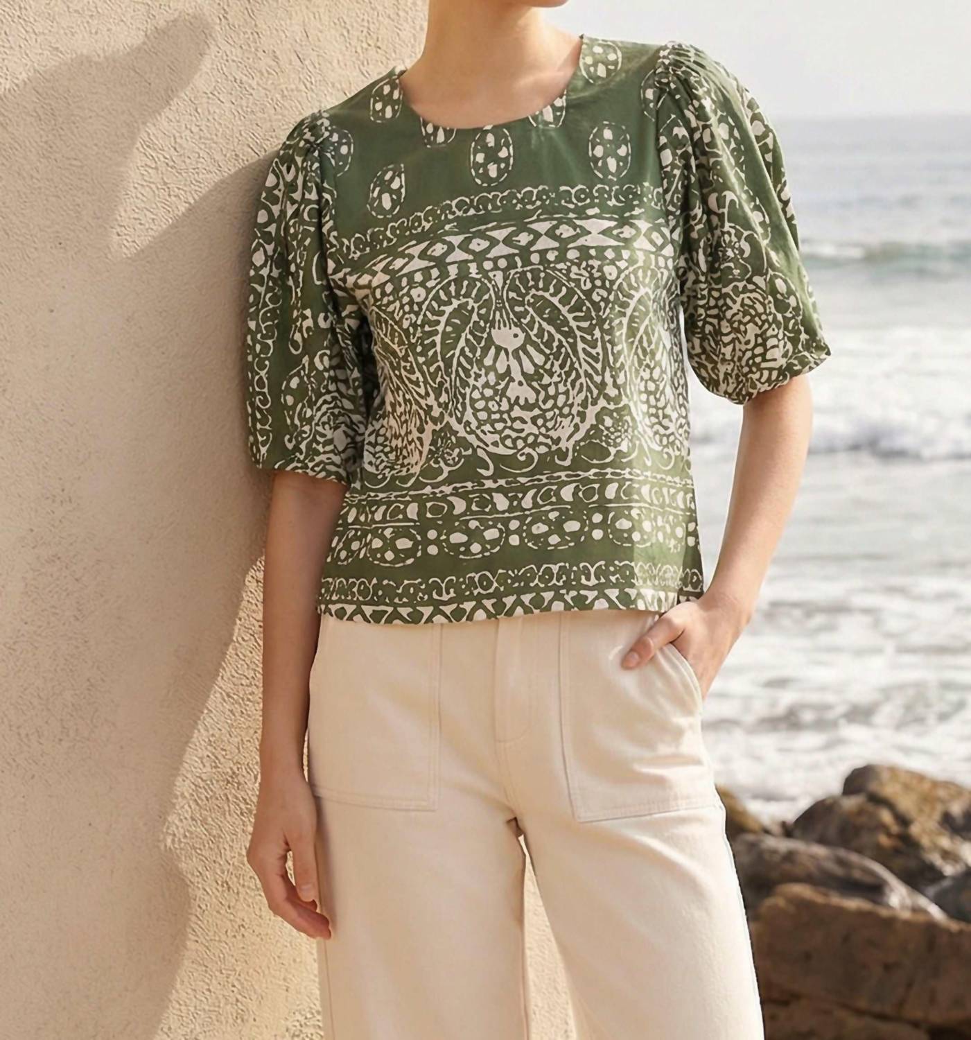 Fifteen Twenty - Rosie Puff Sleeve Top