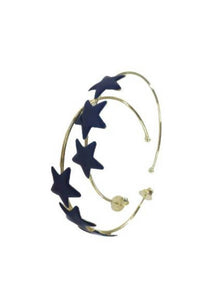 Sheila Fajl - Women's Resin Silvina Star Hoop Earrings