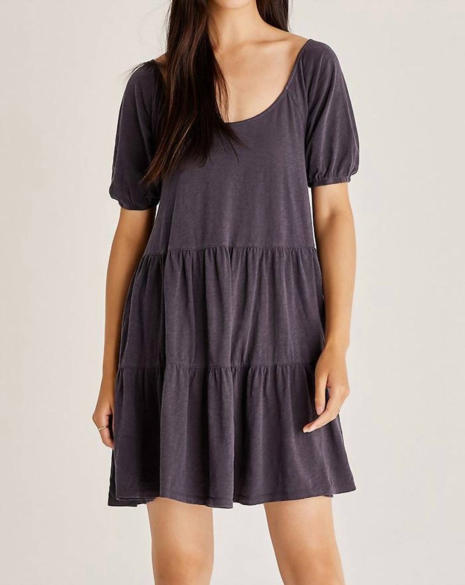 Z Supply - Ocean Tiered Slub Mini Dress