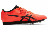 ASICS Men's Triple Jump Pro 3 Shoes in sunrise red black - men's shoe - alternate view