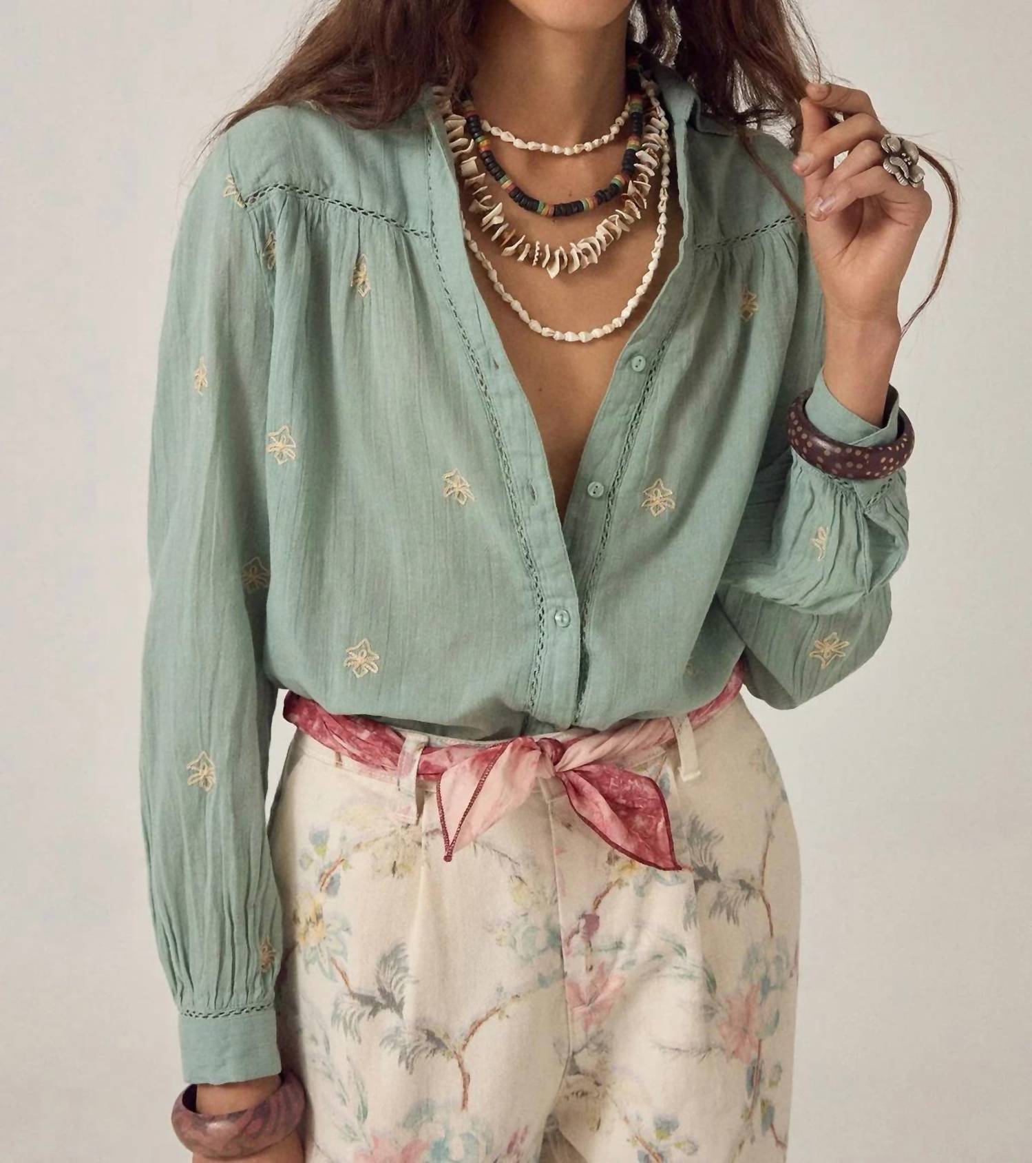 Maison Hotel - Rani Embroidered Shirt