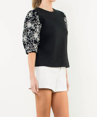 Thml - Puff Sleeve Knit Top