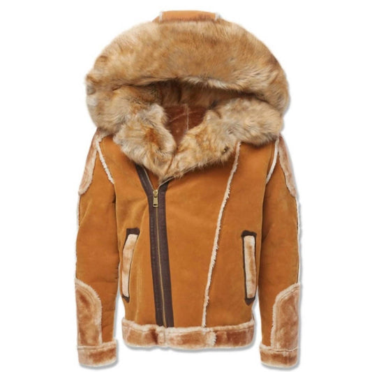 Jordan Craig - BOYS EL JEFE SHEARLING MOTO JACKET