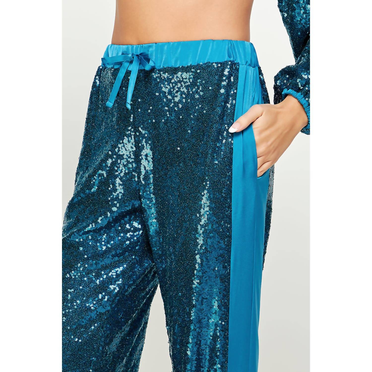 Strut & Bolt - Feel Sequin & Satin Joggers