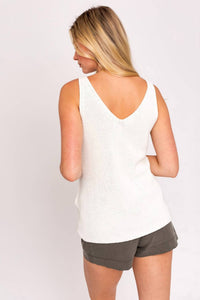 Blank - V-neck Sweater Tank