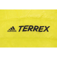 adidas Men's Terrex Myshelter Down Hooded Jacket in acid yellow - men's jacket - view 5