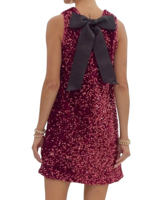 Entro - Sequin Mini Dress