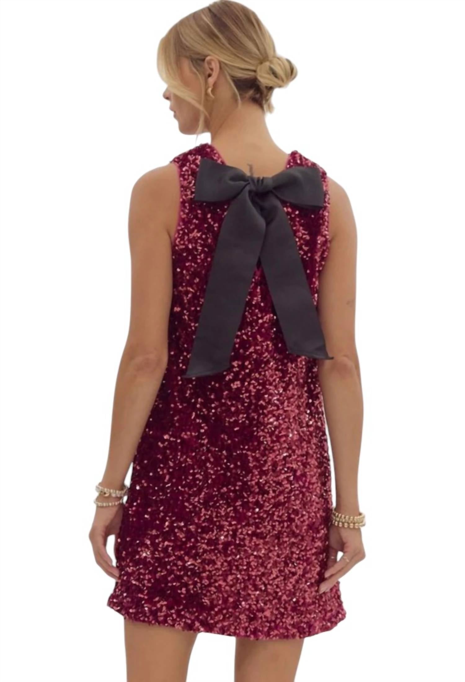 Entro - Sequin Mini Dress