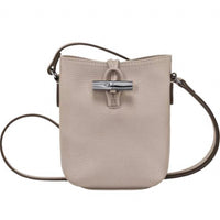 Longchamp - Pre Loved Le Roseau Essential Bucket XS Crossbody Bag
