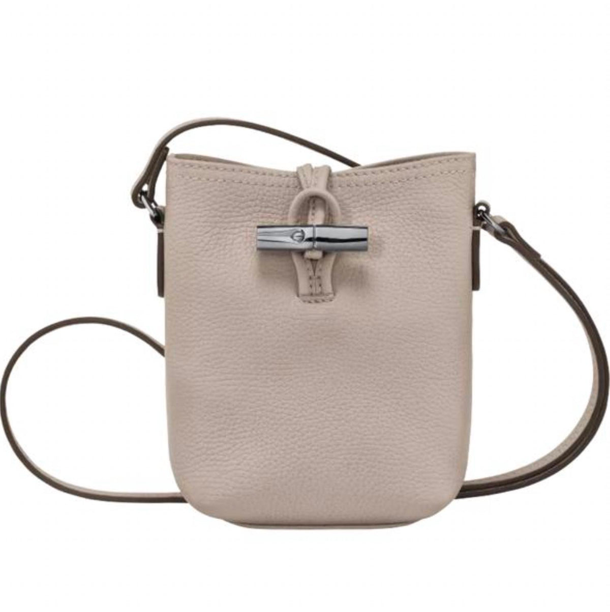 Longchamp - Pre Loved Le Roseau Essential Bucket XS Crossbody Bag