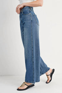 Bluivy - Women's Wide Leg Denim Jeans