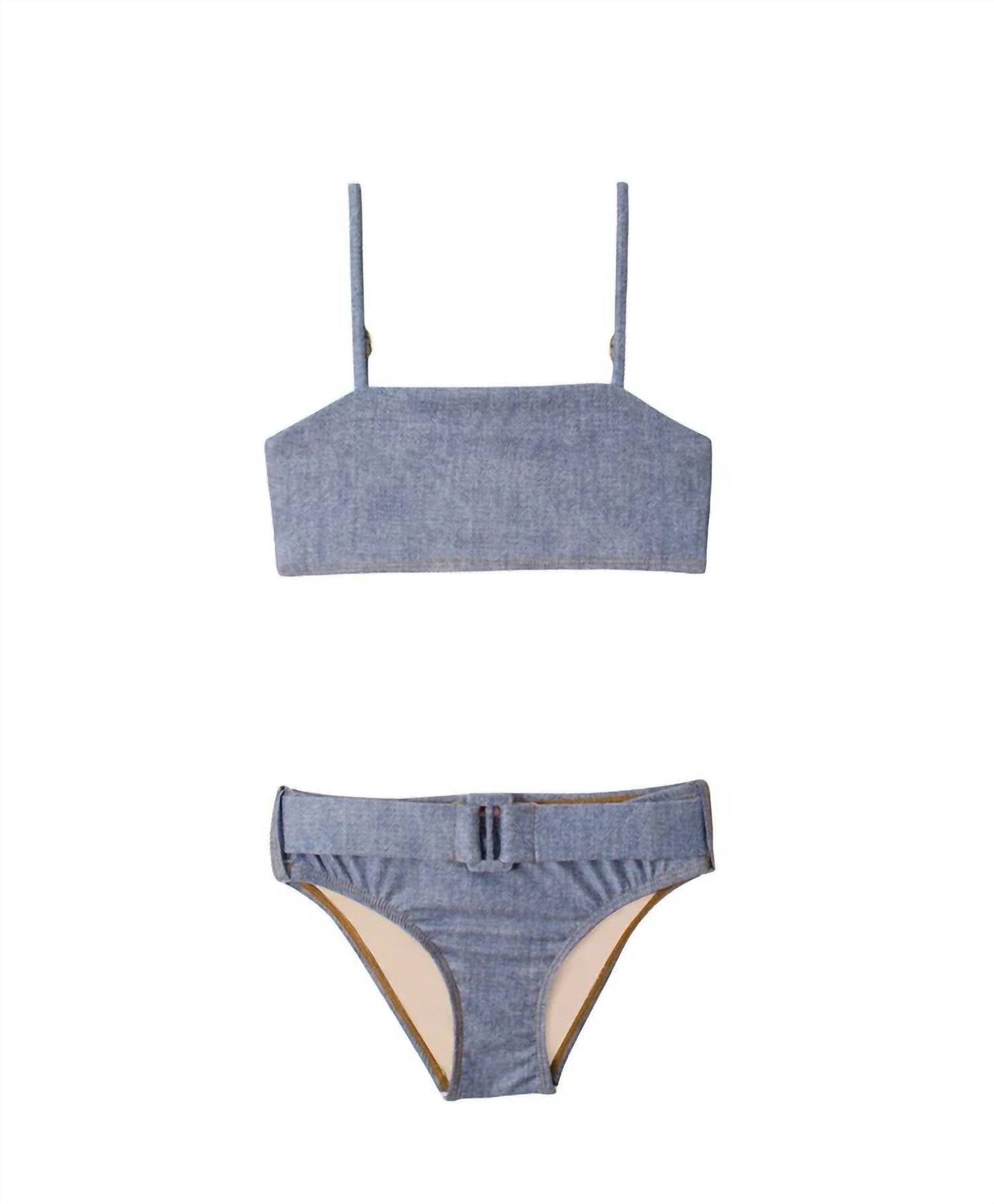 Pq Swim - Kids Indie Belted Bikini