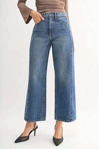 Just Black Denim - Twist Barrel Jean