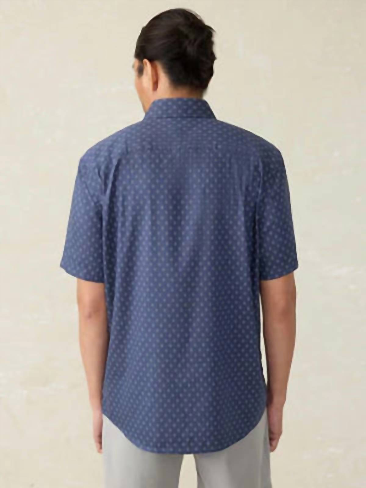 Faherty - Short-sleeve Movement Monterey Shirt