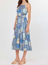 Current Air - Costal Patchwork Midi Dress