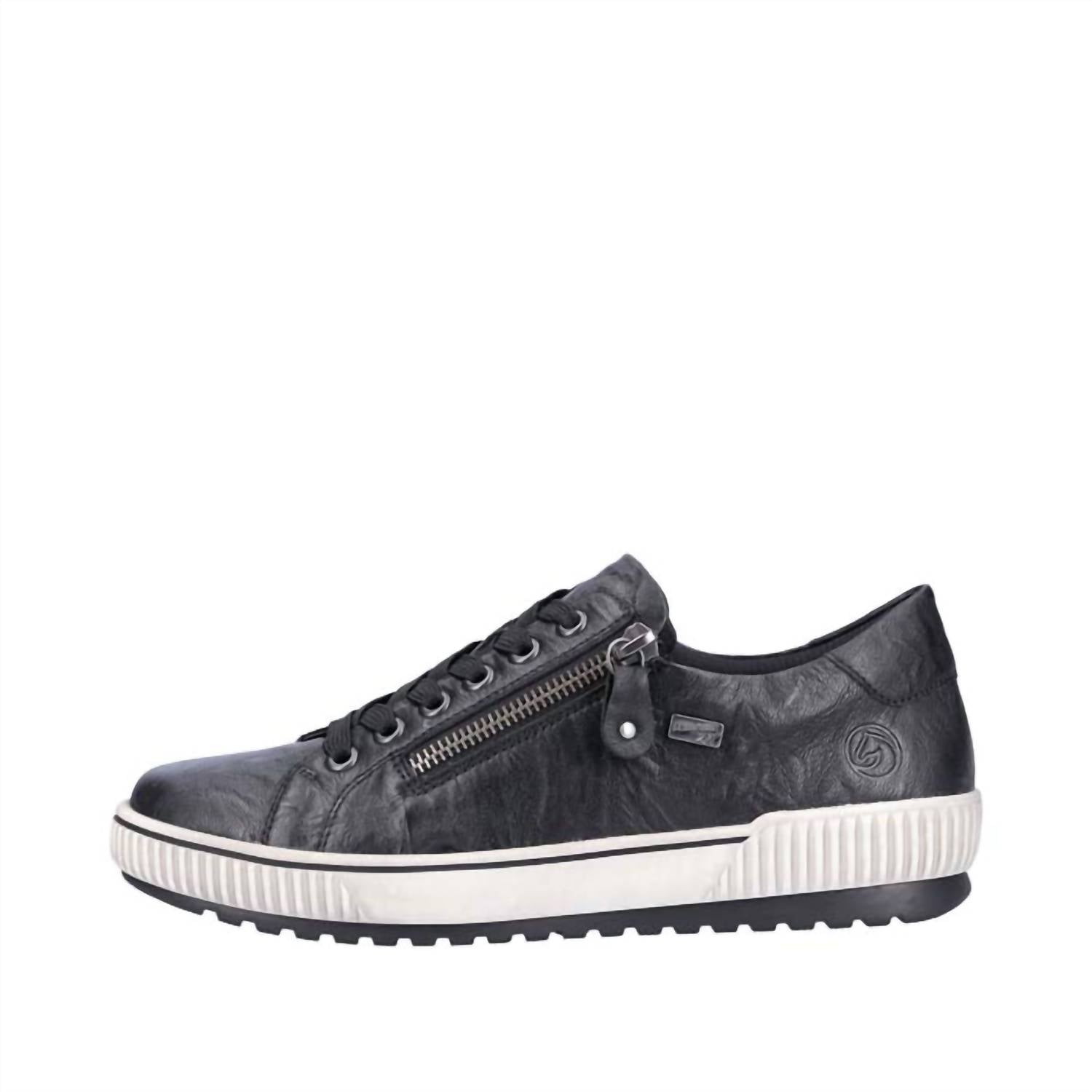 Remonte Women's Maditta 00 Sneaker in black - women's sneaker - alternate view