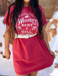 Hrt & Luv - Whiskey Bent Graphic Dress