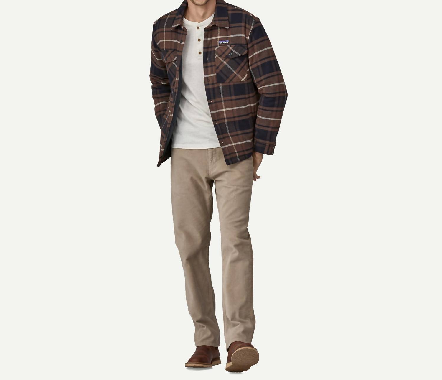 Patagonia - Men's Lightweight Insulated Fjord Flannel Shirt