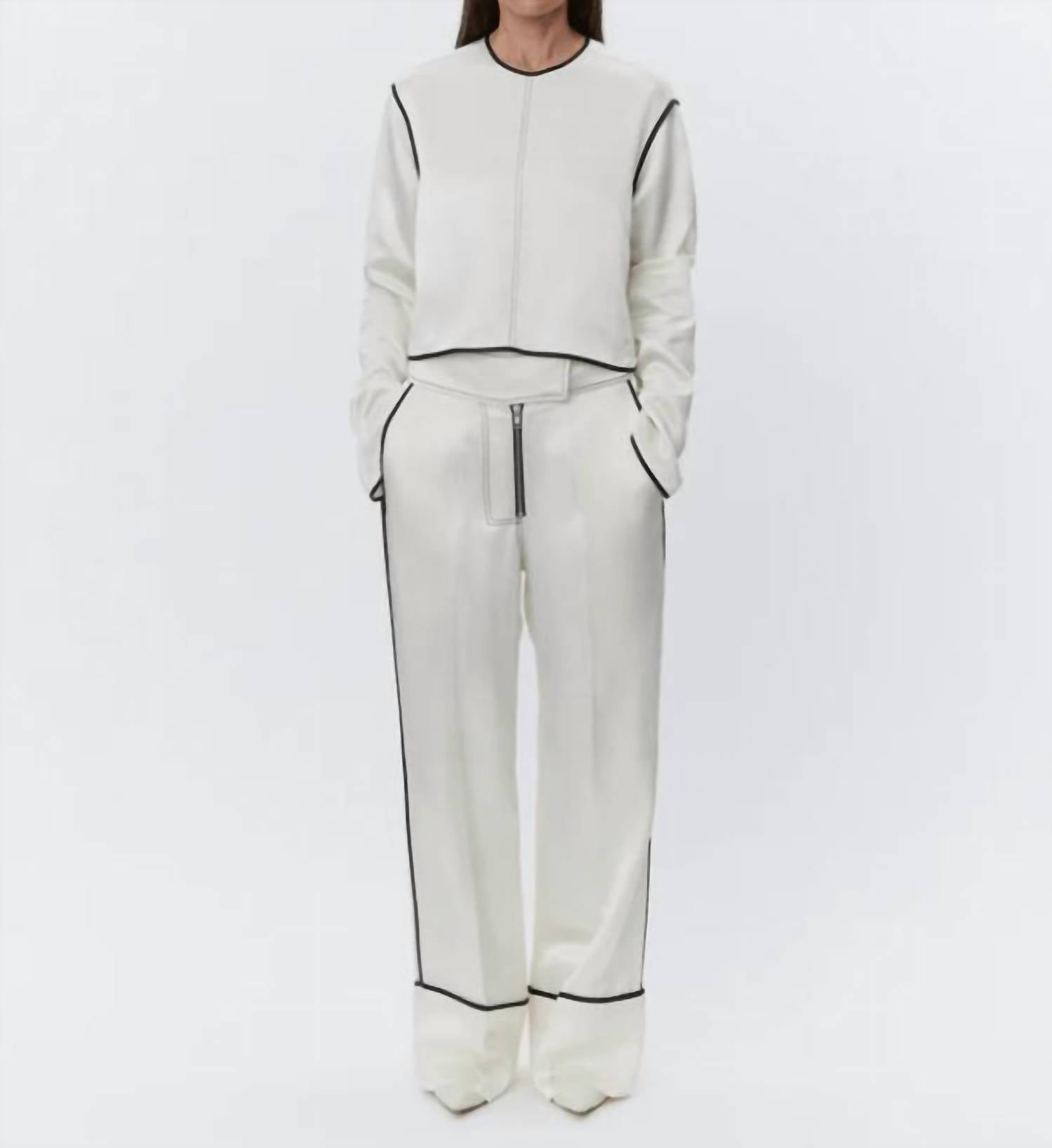 Day Birger - Gianna High Shine Piped Pant